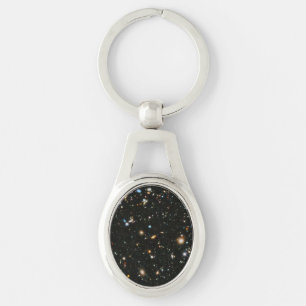 NASA Hubble Ultra Deep Field Galaxies Keychain