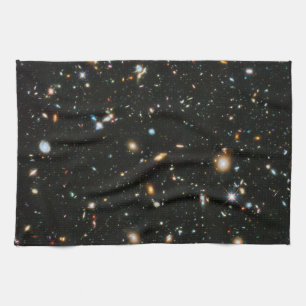 NASA Hubble Ultra Deep Field Galaxies Kitchen Towel