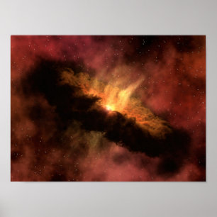 NASA Infrared Planet Forming Disc Poster