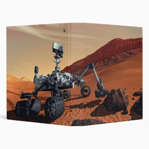 NASA Mars Curiosity Rover Artist Concept Binder