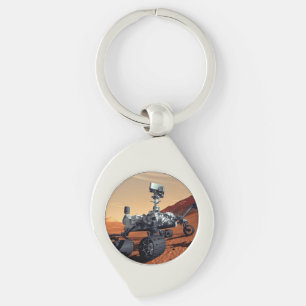 NASA Mars Curiosity Rover Artist Concept Keychain