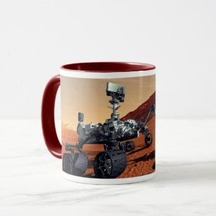 NASA Mars Curiosity Rover Artist Concept Mug