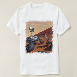 NASA Mars Curiosity Rover Artist Concept T-Shirt