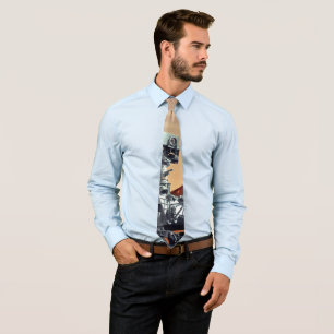 NASA Mars Curiosity Rover Artist Concept Tie