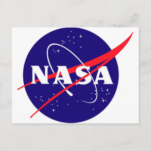 NASA Meatball Logo Postcard