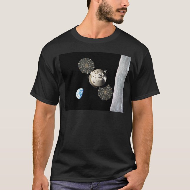 NASA Orion in Lunar Orbit T-Shirt (Front)