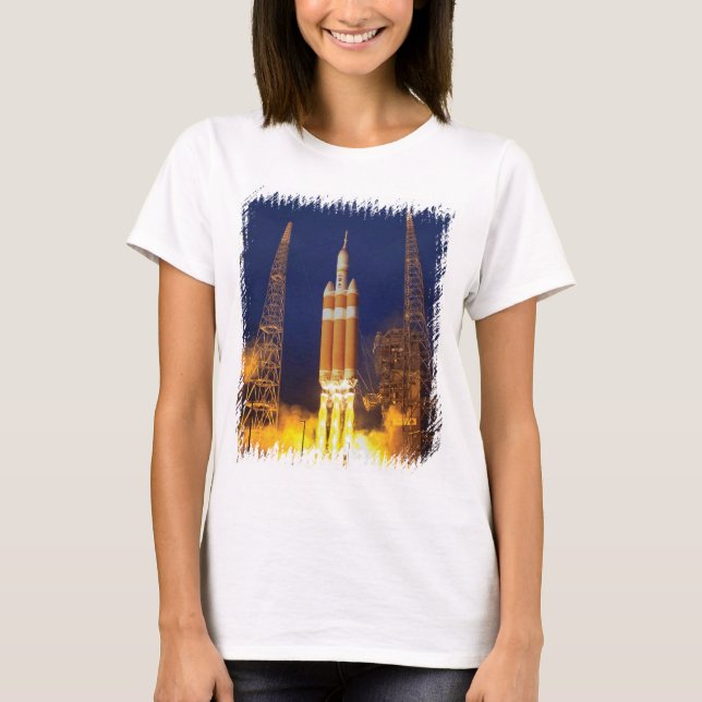 NASA Orion Spacecraft Rocket Launch T-Shirt (Front)