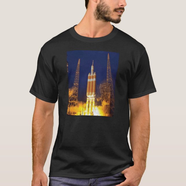 NASA Orion Spacecraft Rocket Launch T-Shirt (Front)