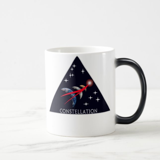 NASA Project Constellation Logo   Magic Mug (Right)