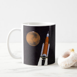 NASA SLS Space Launch System Coffee Mug