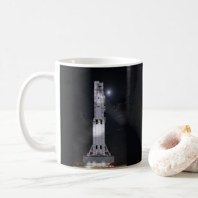NASA SLS Space Launch System Coffee Mug (With Donut)