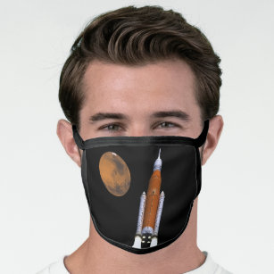 NASA SLS Space Launch System Face Mask
