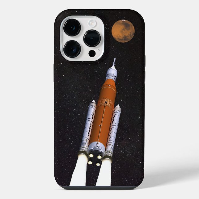 NASA SLS Space Launch System iPhone Case (Back)