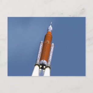 NASA SLS Space Launch System Postcard