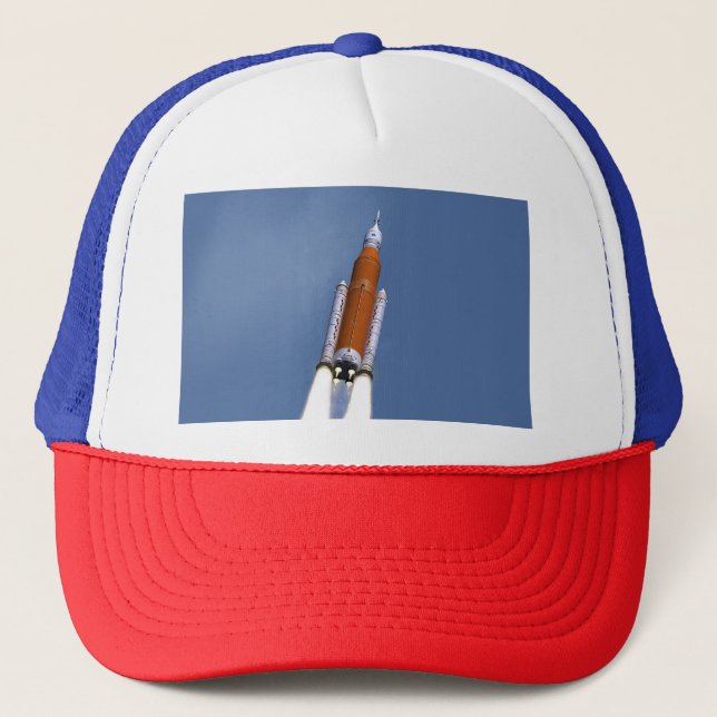 NASA SLS Space Launch System Trucker Hat (Front)