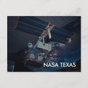 Nasa Space Centre Texas Postcard