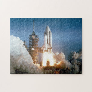 NASA Space Shuttle Columbia launch Jigsaw Puzzle