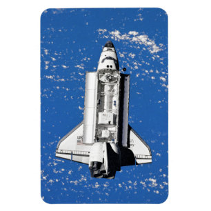 NASA Space Shuttle Discovery Earth Orbit Magnet