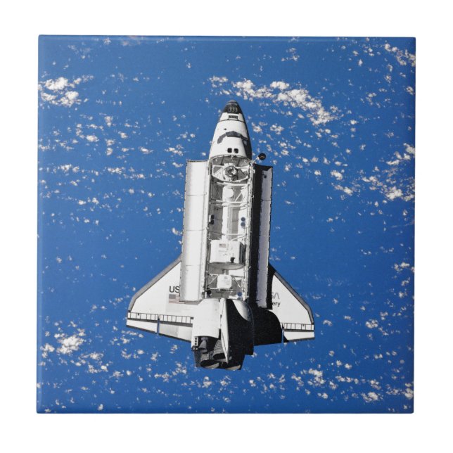 NASA Space Shuttle Discovery Earth Orbit Tile (Front)