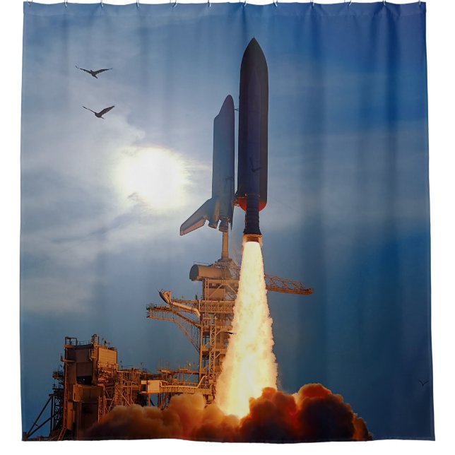 NASA Space Shuttle Discovery Launch STS-64 (Front)
