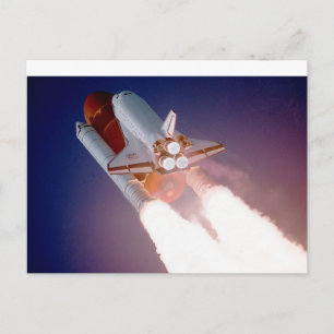 NASA Space Shuttle Photo Postcard