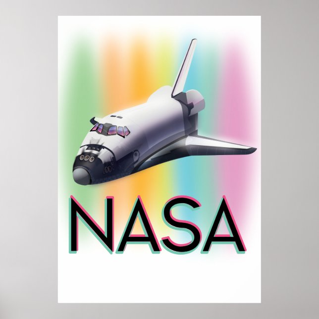 NASA Space Shuttle Poster (Front)