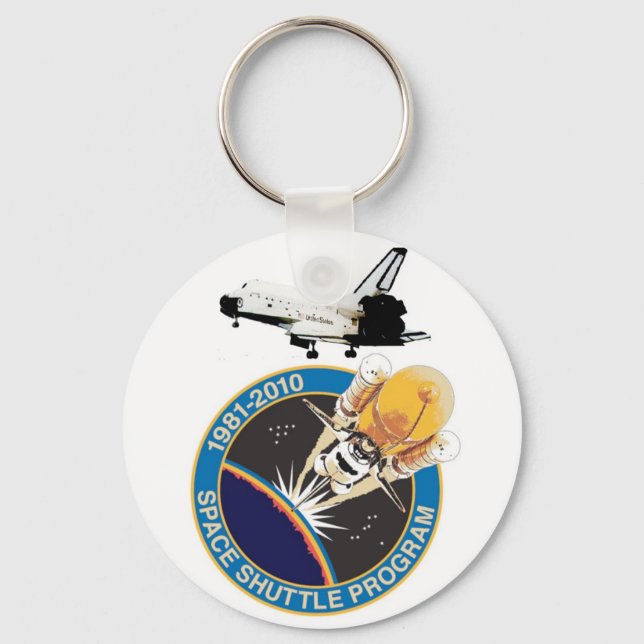 NASA Space Shuttle Program Keychain (Front)