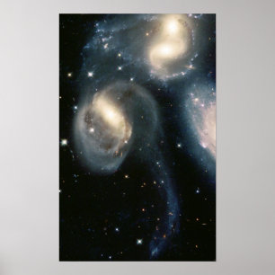 NASA Star Clusters Born in Carina Poster