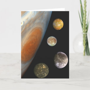NASA / The Jovian System. Card