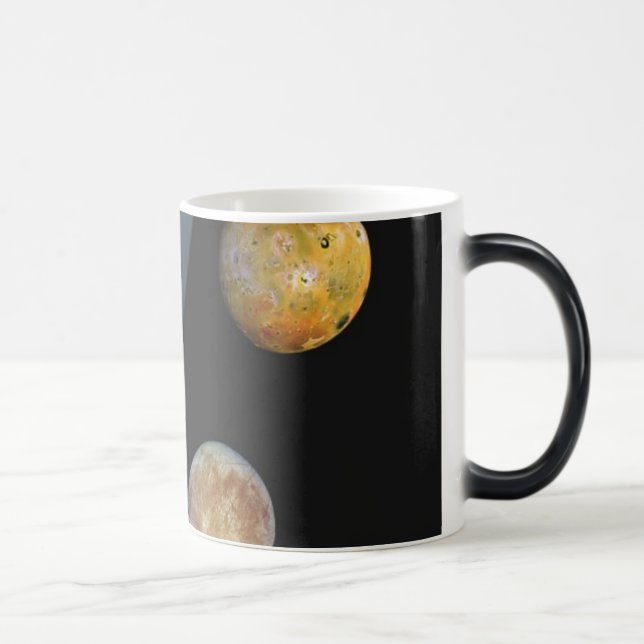 NASA / The Jovian System. Magic Mug (Right)