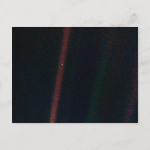 NASA Voyager 1 Earth Pale Blue Postcard