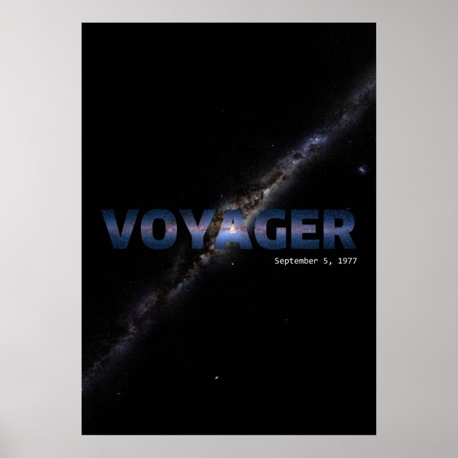 NASA Voyager - affiche (Devant)