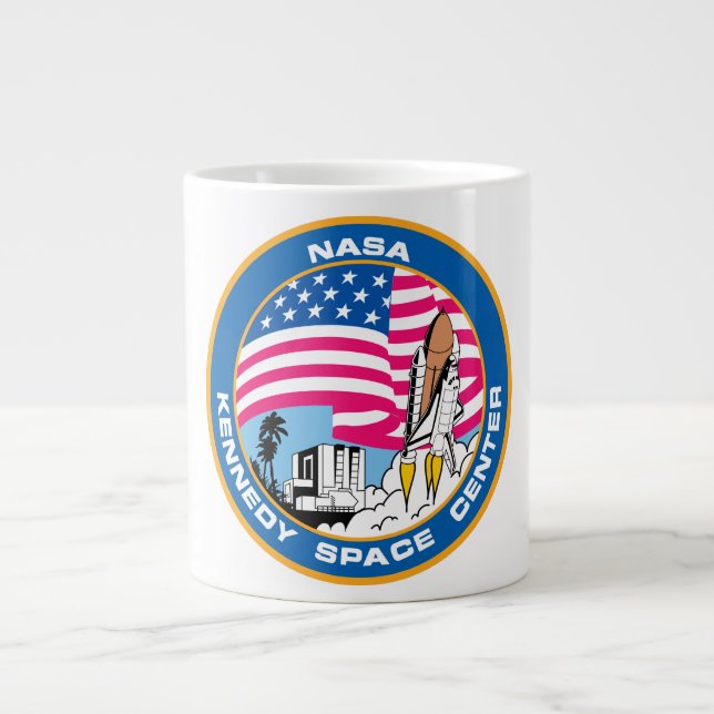 NASA's Kennedy Space Centre  Large Coffee Mug (Front)