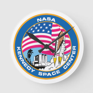 NASA's Kennedy Space Centre   Round Clock