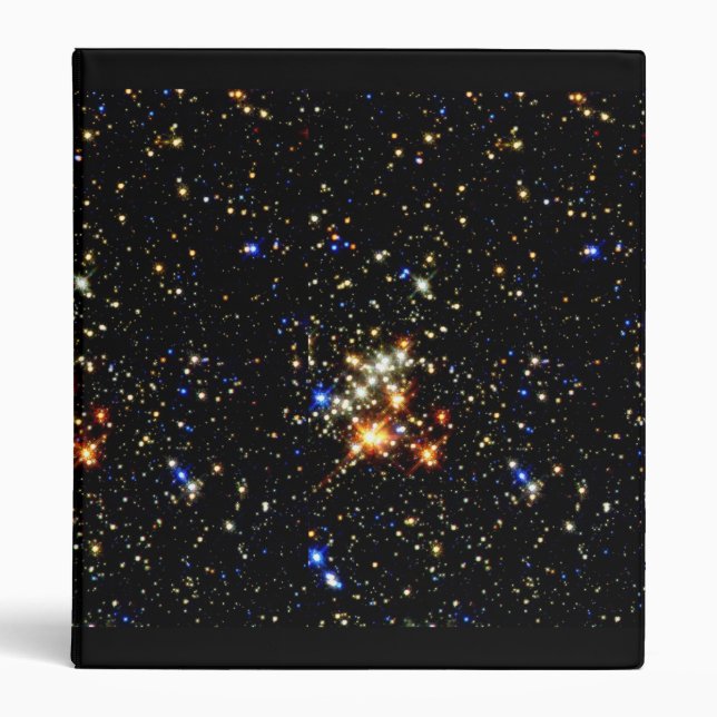 NASAs Quintuplet Star Cluster space Binder (Front)