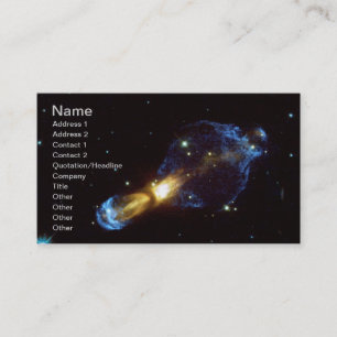 NASAs Rotten Egg Nebula Business Card