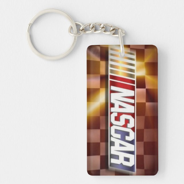 nascar emblem keychain (Front)