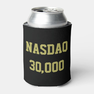 NASDAQ 30000 Stock Market Celebration Can Cooler