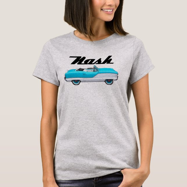 Nash 🚗 Metropolitan Automobile 🚘 British 🇬🇧  T-Shirt (Front)