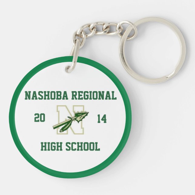 Nashoba Regional - Always A Chieftain - Class Year Keychain (Back)