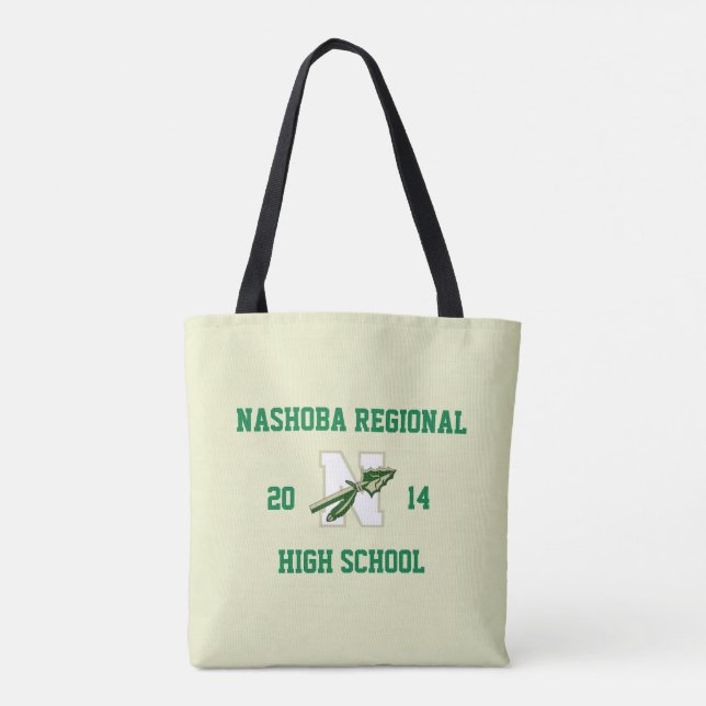 Nashoba Regional H.S. - Always A Chieftain Tote Bag (Back)