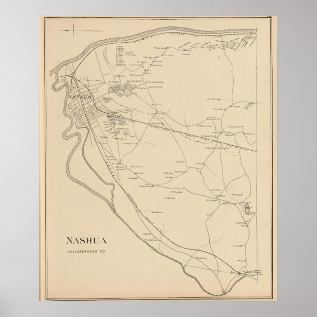 Nashua, Hillsborough Co 2 Poster (Front)