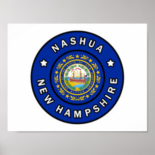 Nashua New Hampshire Poster