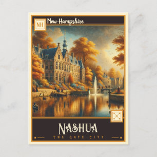 Nashua, New Hampshire   Vintage Postcard