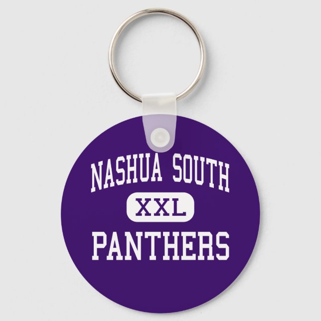 Nashua South - Panthers - High - Nashua Keychain (Front)
