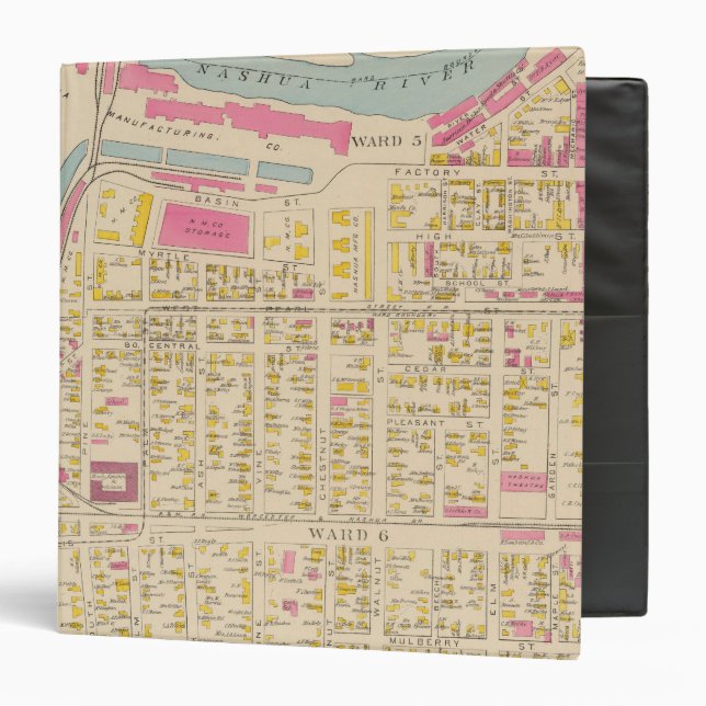 Nashua, Ward 1, 56, 8 Binder (Front/Inside)