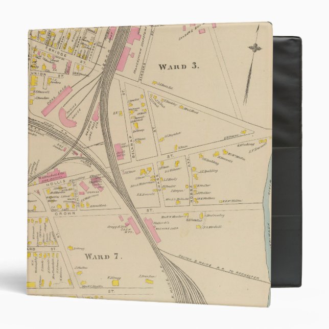 Nashua, Ward 3, 7 Binder (Front/Inside)