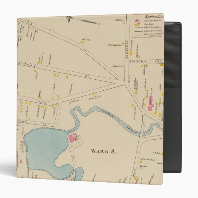 Nashua, Ward 78 Binder (Front/Inside)