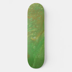 Nashville 1 Unique Green Skateboard Deck
