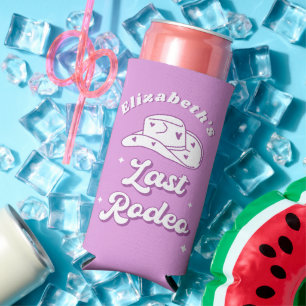 Nashville Bachelorette Last Rodeo Seltzer Can Cooler